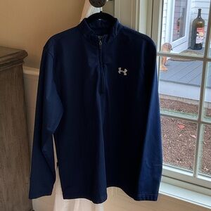 Under Armour Dark Blue Half-Zip Top